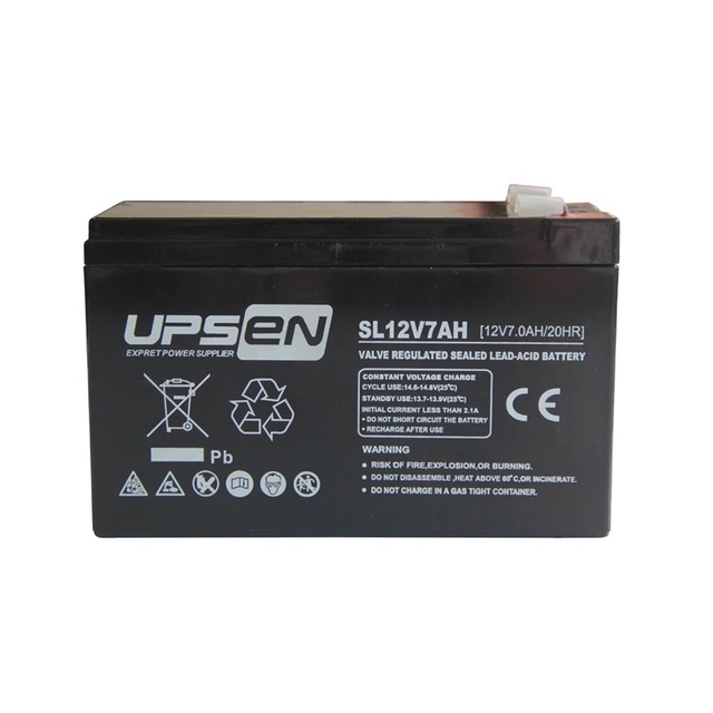 VRLA Sealed Lead Acid Maintenance Free Battery 12v 7ah for Solar Power Supply UPS