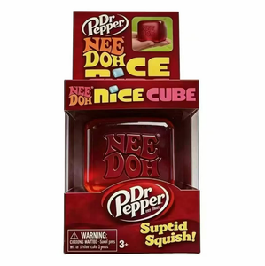 ของเล่นบีบลดความเครียด NeeDoh Nice Cube Soda รูปทรงลูกบาศก์ บรรจุในกล่องสุ่ม ของเล่นนุ่มนิ่มสำหรับเด็กและผู้ใหญ่ เหมาะสำหรับเป็นของขวัญในงานปาร์ตี้ - Product Image 2