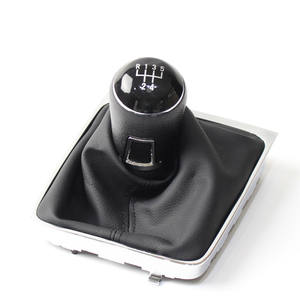 Poignée de levier de vitesse en cuir pour voiture, 5 ou 6 vitesses, pour VW Passat B6 CC 3C R36 TDI TFSI TSI 2006-2011 - Product Image 3