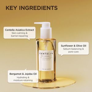 SKIN1004 Huile nettoyante légère à la Centella de <span class=keywords><strong>Madagascar</strong></span> 6,76 fl.oz, 200 ml |   Nettoyant doux à l'huile pour le visage, nettoyant facial coréen - Product Image 4