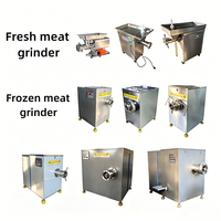 Machine à hacher la viande industrielle pour le bœuf, le porc, le poulet, les saucisses, les hamburgers, les boulettes de viande et la préparation d'aliments pour animaux de compagnie