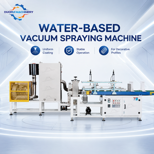 <span class=keywords><strong>Machine</strong></span> de revêtement par pulvérisation sous vide <span class=keywords><strong>à</strong></span> base d'eau pour lignes de moulage de persiennes en bambou, pour une finition uniforme des profilés en bois et un film de revêtement continu - Product Image 2