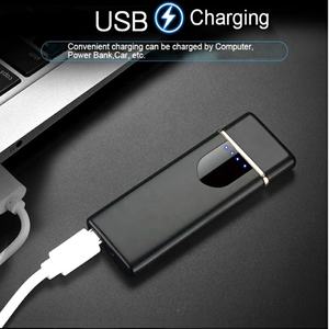 Nuevo Encendedor Electrónico USB Delgado Recargable con Pantalla Táctil, Pequeño y Recargable, Ideal para Regalos Empresariales - Product Image 2