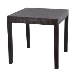 Molde doméstico para mesa de plástico, molde de plástico para injeção ao ar livre em taizhou, china