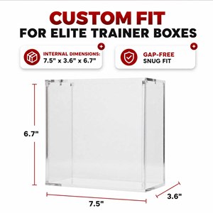 NOVISON - Caja de Acrílico Personalizada para Cartas Coleccionables de Manga, con Tapa Magnética, Diseño Moderno y Ecológico, Grosor de 5 mm - Product Image 2