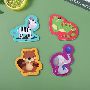 Pegatinas de Letras para Refrigerador, Palabras en Inglés para Niños, Tarjetas Cognitivas de Educación Temprana para Bebés, Pegatinas para Refrigerador, Juguetes Digitales - Product Image 5