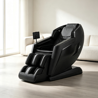 Fauteuil de massage professionnel Boncare K21 à gravité zéro, chauffant, Shiatsu, CE 220V, prise UE, rouleaux intelligents 4D, musical