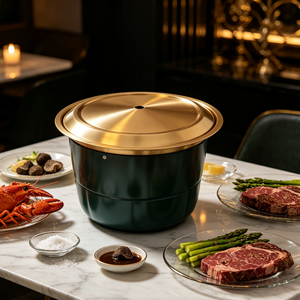 Barbecue électrique rond de table sans fumée Jilu à prix de gros, idéal pour les restaurants et cafés spécialisés dans le barbecue - Product Image 1