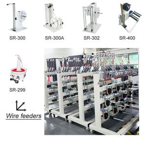 Máquina Desbobinadora de Alambre por Inducción Totalmente Automática con Sensor, Motor de 220V 50HZ 1.5KW para Alimentador de Cableado de Computadora, Modelo SR-400 - Product Image 3