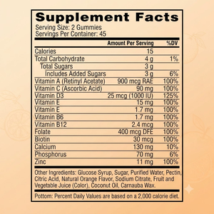 Gummies multivitaminés complets OEM ODM, 60 unités, à base de pectine, marque privée - Product Image 4