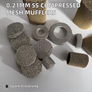 Tùy Chỉnh Chất Liệu Đệm <span class=keywords><strong>Net</strong></span> Thép Không Gỉ 304 316 Khí-Bộ Lọc Chất Lỏng Gasket Lỗ Vuông Phần Tố Lọc Xi Lanh - Product Image 2