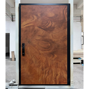 Amerikanische Art Zeitgenössische Massivholz Eingang Haupteingang türen Haustüren für Häuser Moderne äußere Haupt schwenkt ür - Product Image 6