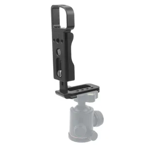 Plaque de fixation rapide en forme de L pour appareils photo reflex Sony A6000 /<span class=keywords><strong>A6100</strong></span> /A6300 /A6400 /A6500, support de montage en alliage d'aluminium - Product Image 3