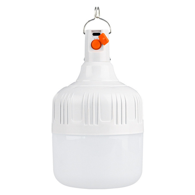 IP65 Waterproof Rechargeable LED Emergency Light Bulb for Mobile Night Market Lamps