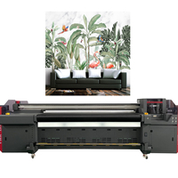 Impresora híbrida Uv 2580 con cabezal Ricoh Gen5, máquina de impresión de inyección de tinta Digital Cmyk, 2,5 m