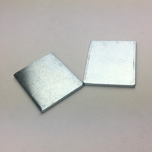 Metal Stamping Parts Square Tinplate Weight <b>Blocks</b> For Beauty Instruments Copper Plated Galvanized Gasket Hardware - Product Image 3