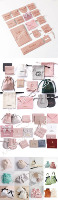 Kantong Hadiah Kustom Bahan Beludru Satin Katun, Amplop Pelindung untuk Tas Tangan, Ekstensi Rambut, Sepatu, Pakaian, Penyimpanan Pakaian Dalam