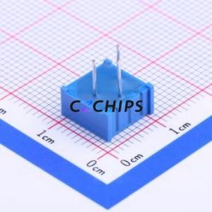 ตัวต้านทาน3386P-1-100LF ปรับได้/โพเทนชิออมิเตอร์ผ่านชิ้นส่วนรู (THT)-3P,9.5X9.5มม. ตัวต้านทาน10Ohm 10% - Product Image 2