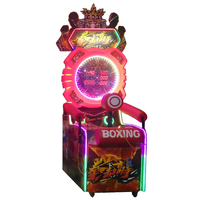 Nouvelle Arrivée Machine de Jeu d'Arcade de Boxe en Métal à Monnayeur, Modèle Anglais pour l'Entraînement au Punching