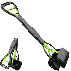 Portátil duradero plegable para exteriores e interiores mango largo mascotas <span class=keywords><strong>perro</strong></span> gato caca recoger limpieza mierda <span class=keywords><strong>pala</strong></span> recoger Clip - Product Image 6
