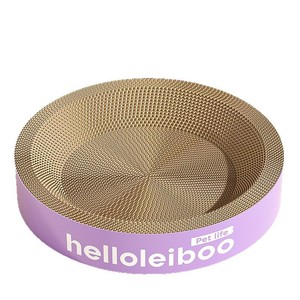 Round <b>cat</b> scratching post and <b>cat</b> bed, insect-proof, wear-resistant, scratch-resistant, lint-free, extra-<b>large</b> corrugated - Product Image 2