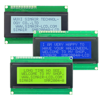 Produsen Profesional 20X4 LCM Layar 2004 Karakter LCD Display Panel dengan Lampu Latar LED