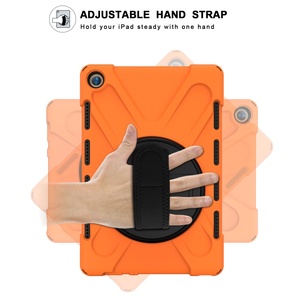 Étui de protection en silicone robuste pour tablette pour <span class=keywords><strong>Huawei</strong></span> <span class=keywords><strong>Mediapad</strong></span> <span class=keywords><strong>M5</strong></span> housse antichoc robuste avec bandoulière - Product Image 5