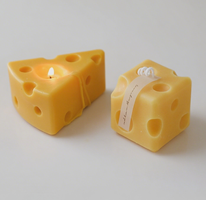 Fabricante forma de queso velas perfumadas vela de postre cera de soja vela de aromaterapia para fiesta boda - Product Image 2