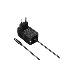 Adaptateur secteur multi-prises US AC-DC certifié FCC CE UKCA 12V3A en matériau PC pour bande LED et caméra CCTV