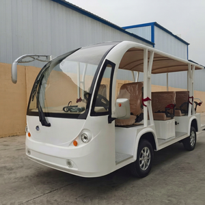 Autobús Turístico Eléctrico de 9-14 Plazas Sin Puertas, Vehículo de Nueva Energía con Batería en Venta - Product Image 1