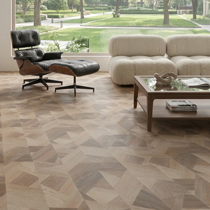 <span class=keywords><strong>Parquet</strong></span> géométrique vintage SPC, revêtement de sol vinyle rigide imperméable, écologique, texture bois artistique moderne EIR pour intérieur - Product Image 3