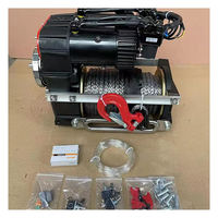 Winche Eléctrico de Carreras 4X4 de 14000 lb, 12 V CC, Motor Doble, Resistente al Agua IP67, Winche Todoterreno para Tractor, Jeep, Toyota, Nissan, Mitsubishi