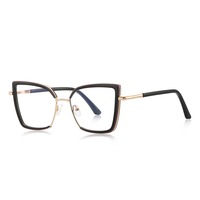 Gafas de Montura TR90 Coloridas para Mujer, Lentes de Alta Calidad con Protección Contra la Luz Azul, Patillas Metálicas, Bisagras Flexibles, Gafas de Moda