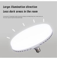 Ampoules LED économiques à haute luminosité 15W-80W E27 B22 rondes pour usage intérieur 3000K/6500K CRI 80 2835SMD 120 Angle de faisceau CE