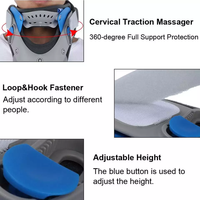 Attelle cervicale réglable HKJD Cervicorrect, dispositif de traction cervicale, collier cervical rigide, support pour le cou