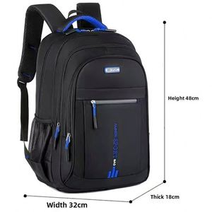 Promotion Custom Logo Large-Capacity Laptop <b>Backpack</b> for Men and Women High School <b>Student</b> School Bag for Junior High and Travel - Product Image 3