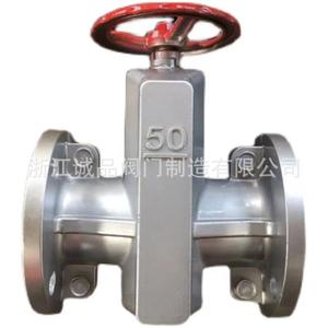 Vanne à pince GJ41X-6L résistante à l'usure, résistante aux acides et aux alcalis, 10L/16L, en alliage d'aluminium, bride en divers matériaux, structure d'arrêt - Product Image 4