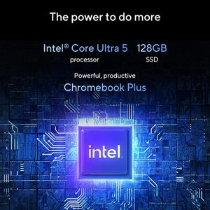 สมุด CX54ผู้เชี่ยวชาญ Chromebook PLUS 14นิ้ว2560x1600จอแสดงผล Intel Core I5 8GB RAM SSD แล็ปท็อปธุรกิจ - Product Image 2