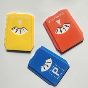 Grattoir à glace en plastique, minuteur, <span class=keywords><strong>disque</strong></span> <span class=keywords><strong>de</strong></span> <span class=keywords><strong>stationnement</strong></span>, compteurs <span class=keywords><strong>de</strong></span> <span class=keywords><strong>stationnement</strong></span> pour voiture avec grattoir à glace, mesure du profil des pneus - Product Image 4