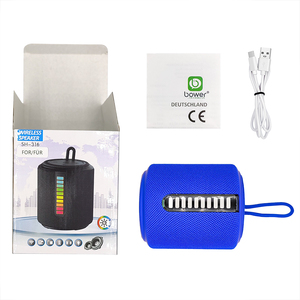Lại thu phí 1200mAh pin ngoài trời BT loa không dây với dây buộc - Product Image 5