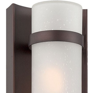 Illuminazione esterna HMS muro applique bronzo e vetro bianco-Design Premium per la casa e il giardino - Product Image 3