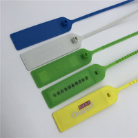 Scellé RFID UHF jetable longue portée 860-960 MHz pour conteneurs, étiquette à puce de type collier de serrage
