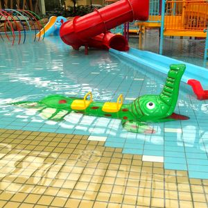 Nouveau modèle intérieur commercial Crocodile Clown Splash FRP équipements de <span class=keywords><strong>jeux</strong></span> <span class=keywords><strong>d</strong></span>'<span class=keywords><strong>eau</strong></span> attractions de parc <span class=keywords><strong>d</strong></span>'attractions pour les enfants - Product Image 2