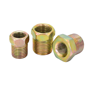 Ren ống lót g chủ đề tùy chỉnh ổ đĩa Hex đánh bóng nữ và nam chủ đề đầy màu sắc thép carbon hình lục giác tay áo - Product Image 5