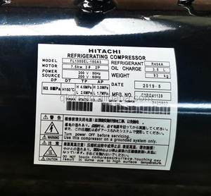 Compresseur à spirale horizontal <span class=keywords><strong>Hita</strong></span>-chi FL1000EL-180A3 10HP R404A pour la réfrigération des entrepôts frigorifiques à basse température - Product Image 2