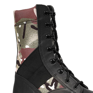 Bottes de camouflage jungle, bottes tactiques, Panama, chaussures en caoutchouc moulé solide, livraison d'usine - Product Image 6