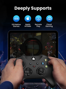 คอนโทรลเลอร์เกมไร้สาย จอยสติ๊กแบบสั่นคู่ เกมแพดสำหรับคอมพิวเตอร์ โทรศัพท์มือถือ พีซี 7/8/10/11 สวิตช์ KS-JP1 ไร้สาย - Product Image 3