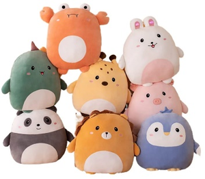 Agente de Compras 1688, Agente de Suministro de Almohadas de Peluche Bordadas con Dibujos Animados de Leones - Product Image 1