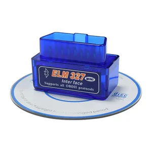 Topbest ELM327 v2.1 OBD2 Mini Scanner Bluetooth V2.1 OBDII lecteur de Code Scanner de voiture outil de Diagnostic automatique