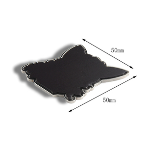 Customized Irregular Wolf Epoxy <b>Sticker</b> Metal Souvenir Gift Fridge Magnet - Product Image 4